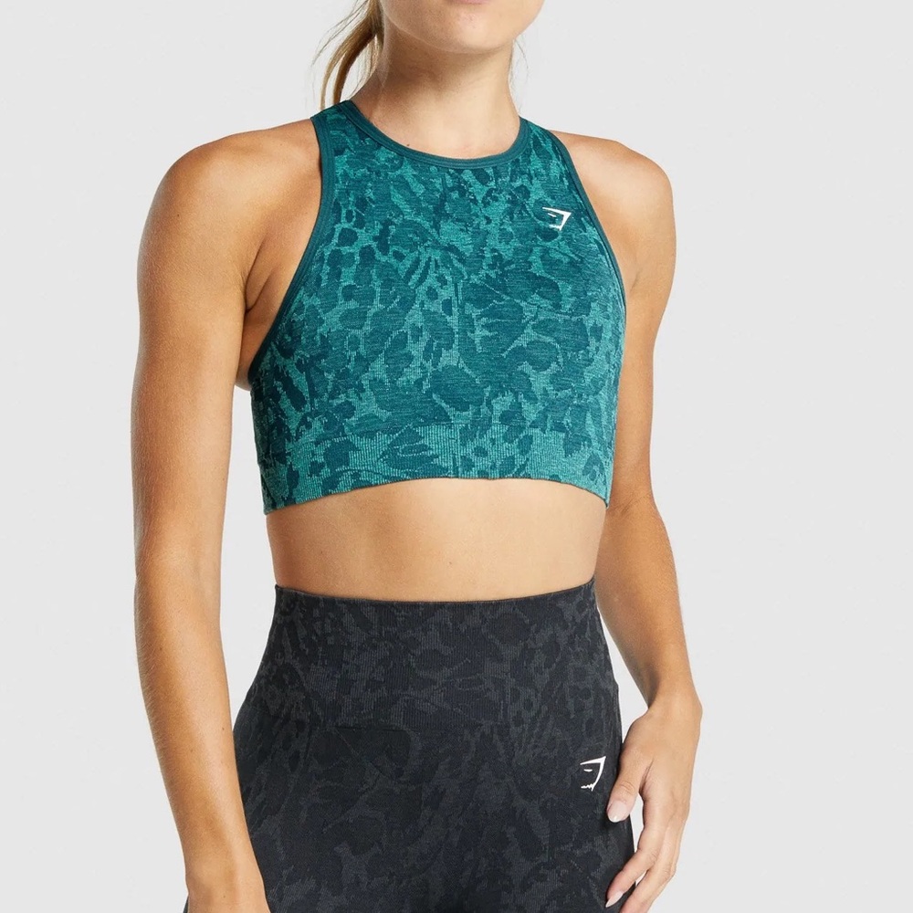 NWT Gymshark Adapt Animal (Butterfly) Seamless Sports Bra